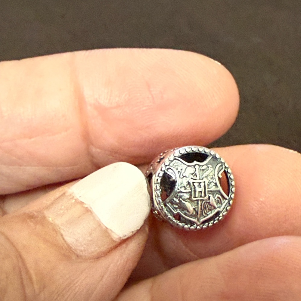 Silver Cityscape Button - image 7